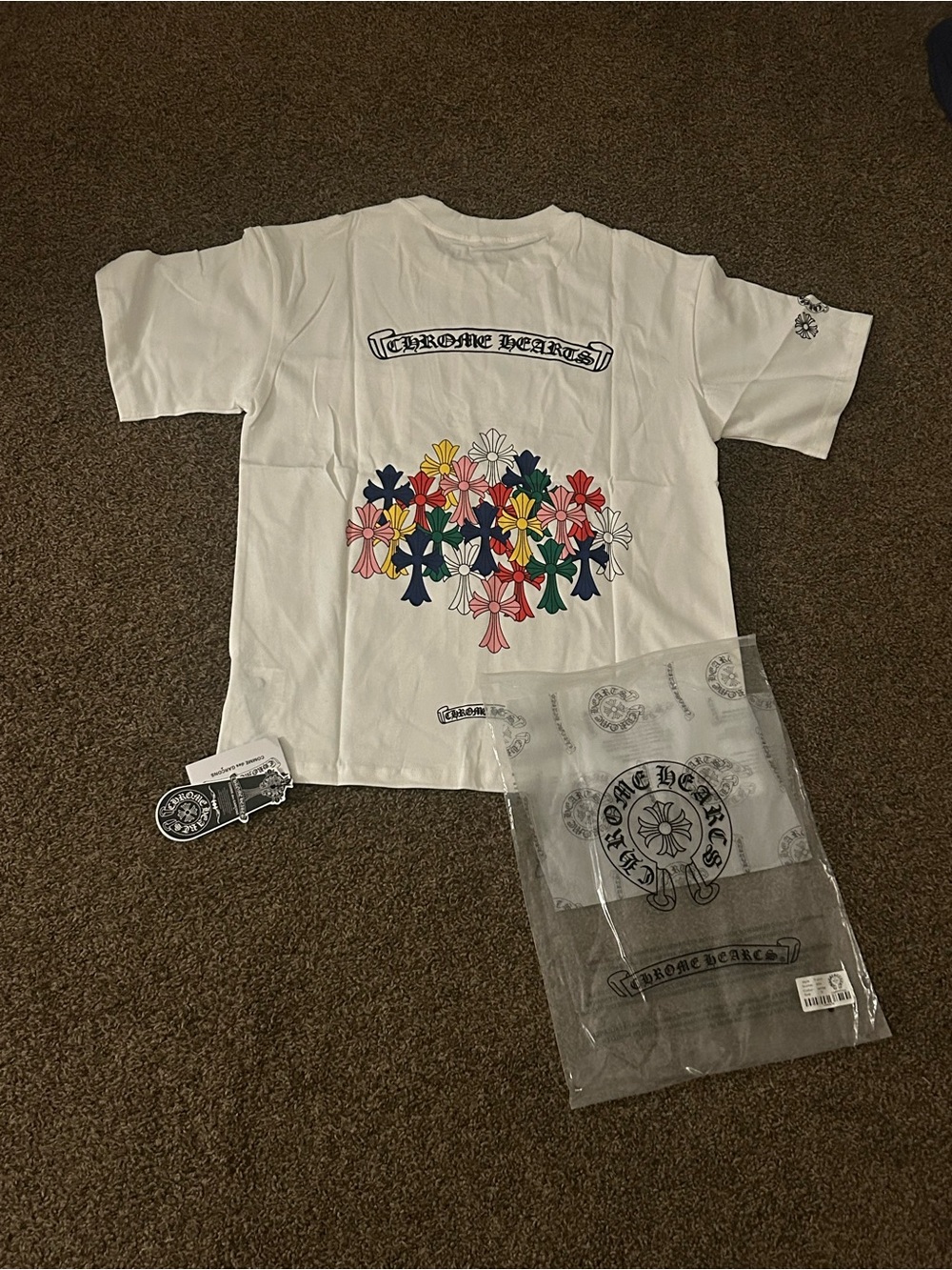 White CH Tee Size M
